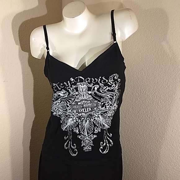 harley davidson spaghetti strap